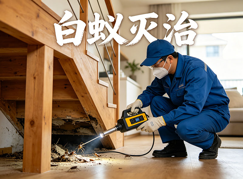 江阴市白蚁灭治服务｜专业消杀，筑牢建筑安全防线